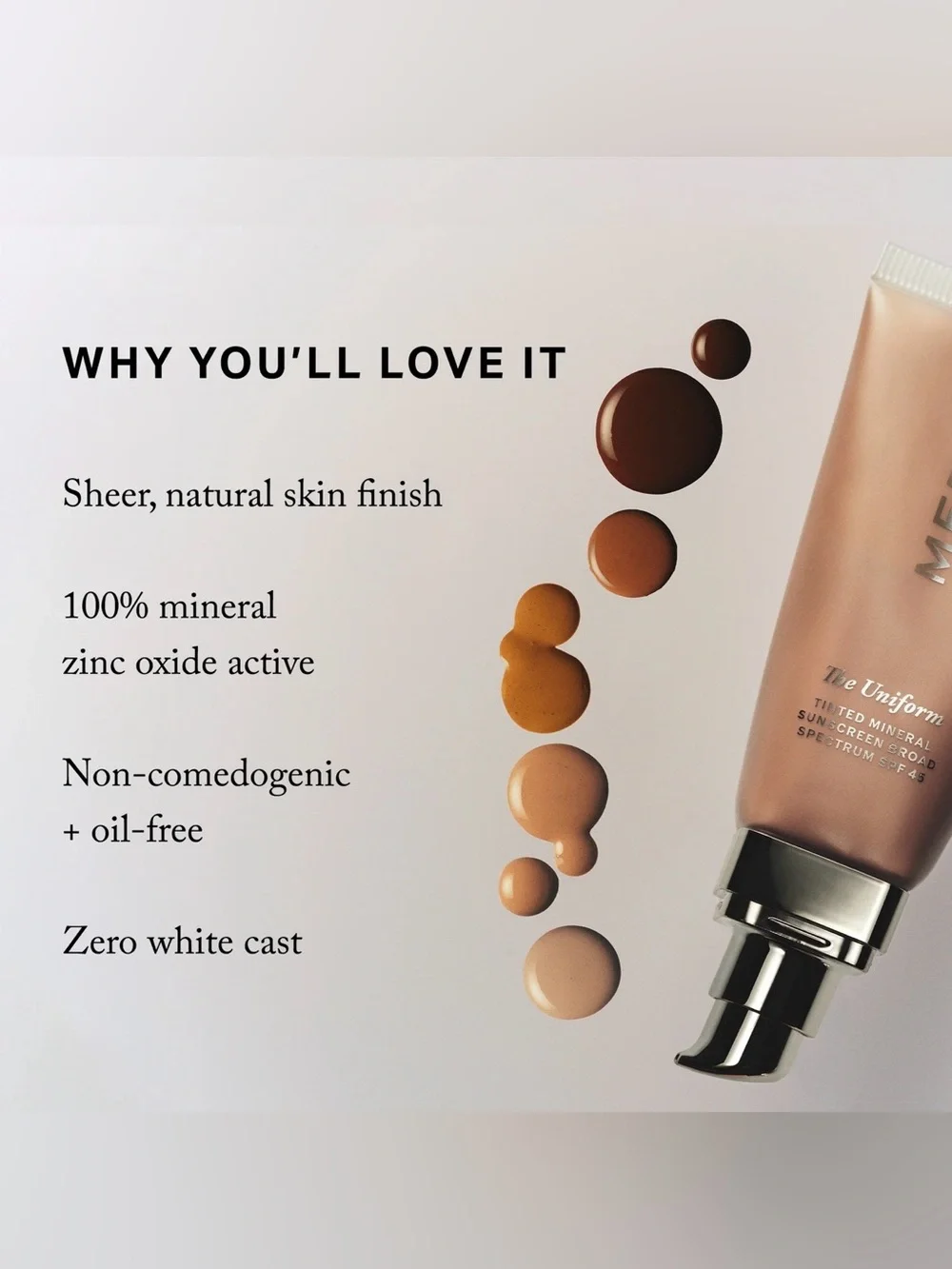 Merit The Uniform Tinted Mineral Foundation ✨ Shade 22 Oak Bisque